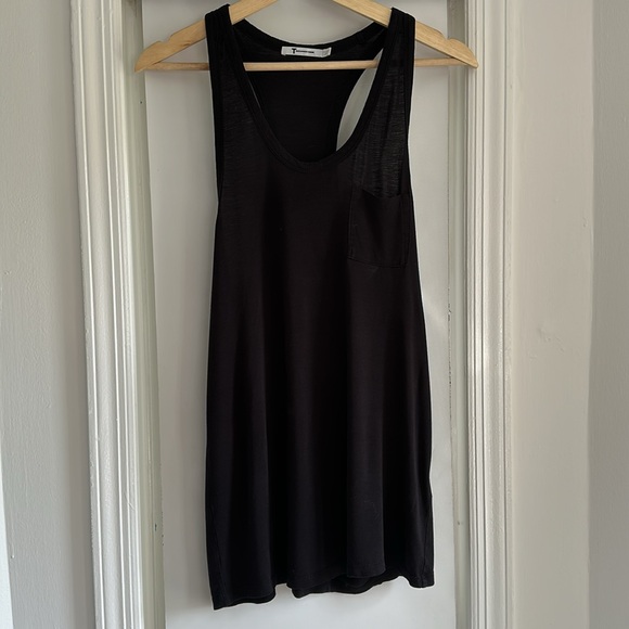 Set of two, T by Alexander wang tank top XS black and white - Picture 5 of 6